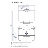 Тумба акватон логика 110