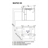 Тумба акватон марко 80