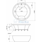 акриловая ванна 1 марка omega