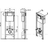 Инсталляция для унитаза Cersanit Vector S-IN-MZ-VECTOR