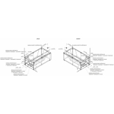 Акриловая ванна Радомир Прованс 170x75