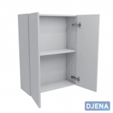 Шкаф над стиральной машиной Djena Амелия 60*80 подвесной 2 двери 1 полка Белый